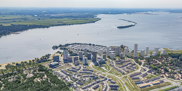 Impressie toekomstige hoogbouw